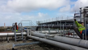 industrial pipework